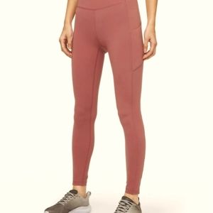 Apana Orange Rose Full Length Leggings
